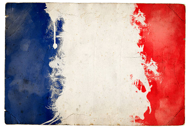 Splatter Tricolor A splatter grunge effect tricolor flag of FranceThis series: french flag photos stock pictures, royalty-free photos & images
