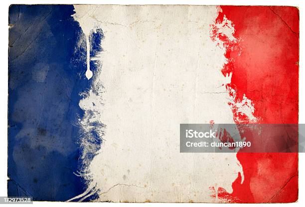 Splatter Tricolor Stock Photo - Download Image Now - France, French Flag, Flag