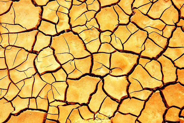 Cracked Earth mud stock photo