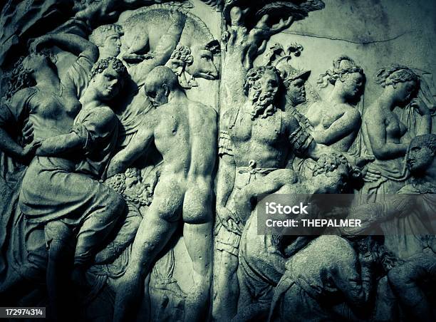 Florence Bas Relief Stockfoto und mehr Bilder von Architektonisches Detail - Architektonisches Detail, Basrelief, Florenz - Italien
