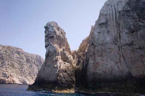 Rock formation near Capo Caccia (Sardinien)