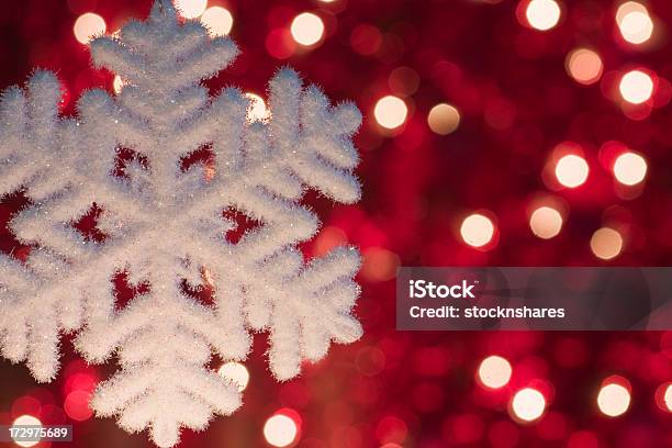 Foto de Natal Floco De Neve e mais fotos de stock de Advento - Advento, Artigo de decoração, Brilhante - Luminosidade