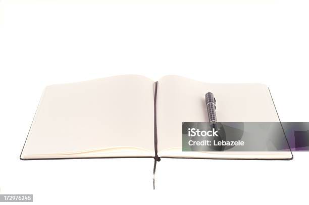 Notebook With Pen Stock Photo - Download Image Now - Moleskin, Note Pad, Art