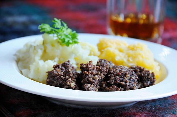 haggis - robert burns fotografías e imágenes de stock