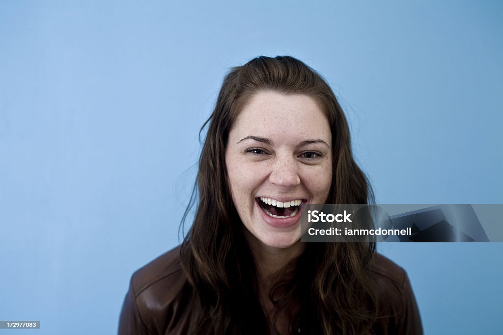 Lachen - Lizenzfrei Attraktive Frau Stock-Foto