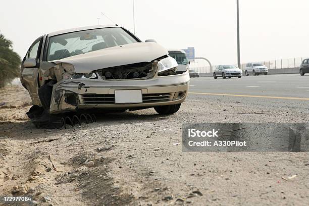 Car Accident Series 1 Stock Photo - Download Image Now - Car Accident, Broken, Bumper