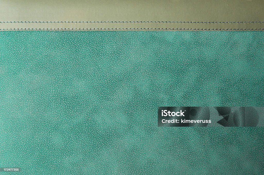 Journal album pour photos en cuir vert aqua - Photo de En cuir libre de droits