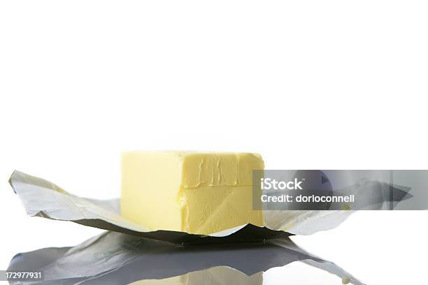 Butter Auf Wrap Stockfoto und mehr Bilder von Butter - Butter, Einzelner Gegenstand, Fett - Nährstoff