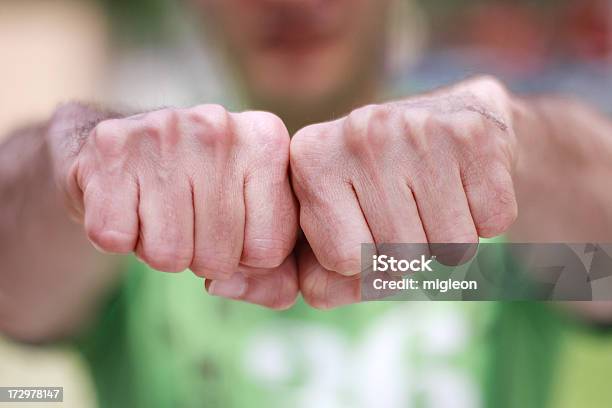 Foto de Mão Em Punho e mais fotos de stock de Adulto - Adulto, Braço humano, Brigar