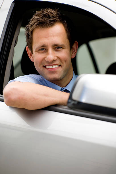 istock Businessman in the car 172978250