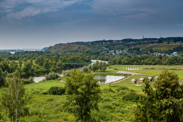 istock Yelabuga city from a bird's eye view 1729783371