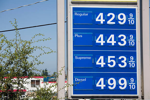 istock Board showing sky high gas prices 172978456