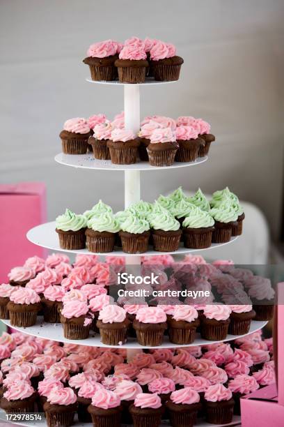 Schokoladencupcakes Stockfoto und mehr Bilder von 2000-2009 - 2000-2009, 21. Jahrhundert, Backen