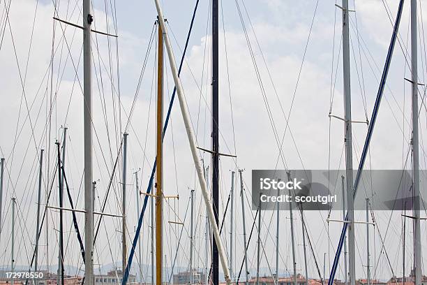Multiple Sail Masts Stock Photo - Download Image Now - Beach, Coastline, Commercial Dock