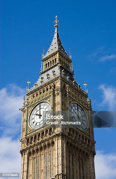 De Londres Big Ben Torre Foto de stock y más banco de imágenes de Arquitectura - Arquitectura, Azul, Big Ben