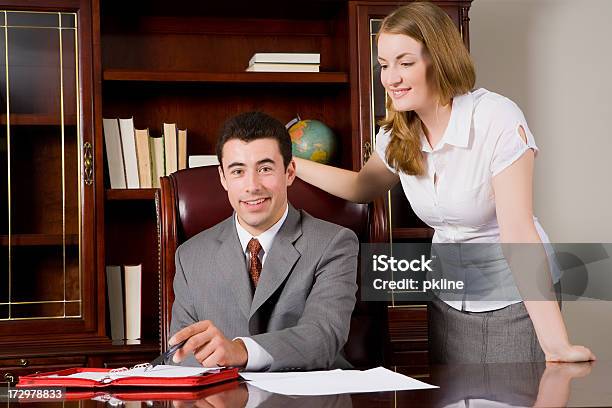 Office Workers Stock Photo - Download Image Now - Adult, Adults Only, Black Hair