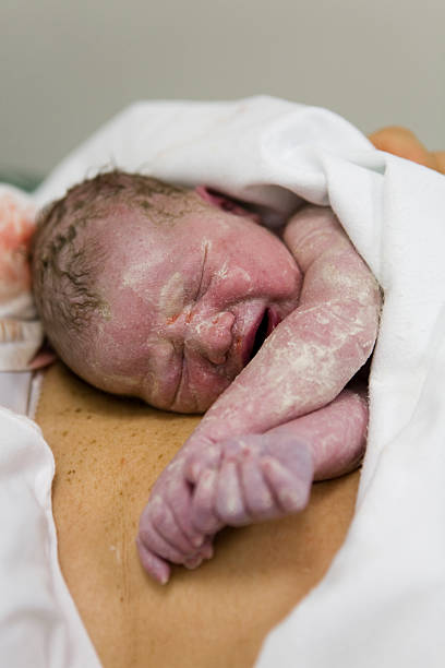 istock A new born baby before it is cleaned off 172978851