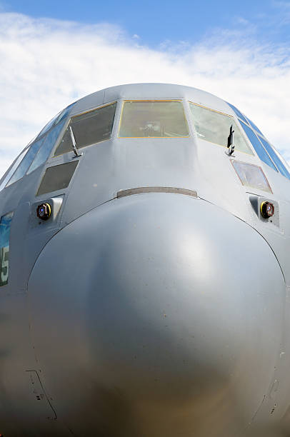 istock Military Aircraft-C130 Hercules 172979273