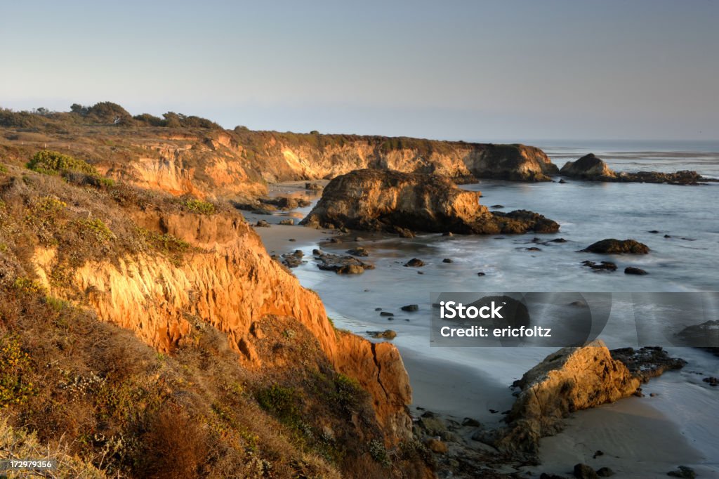 San Simeon Shore - Foto stock royalty-free di Acqua