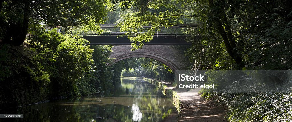 Walton ponte, Bridgewater Canal, Inglaterra - Foto de stock de Canal royalty-free