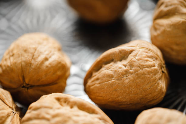 Walnuts at the table