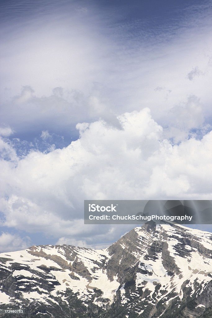 Schneespitze Rocky Mountains dramatische Wolkengebilde - Lizenzfrei Alles hinter sich lassen Stock-Foto