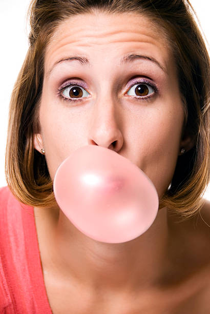 istock Bubble Gum Girl 172981162