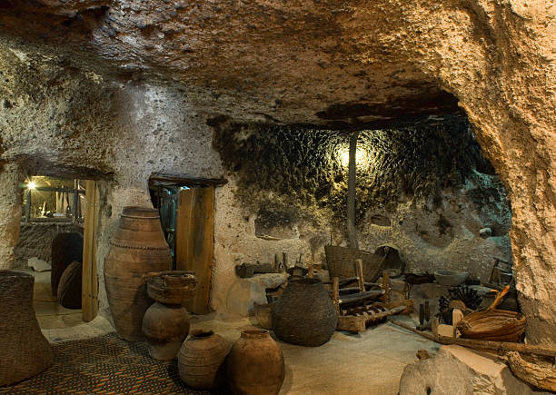 Maymand village, a pre-islamic site, contains 350 rock architectural works carved out inside the mountain. The depth of some carvings reaches 25 meters.
