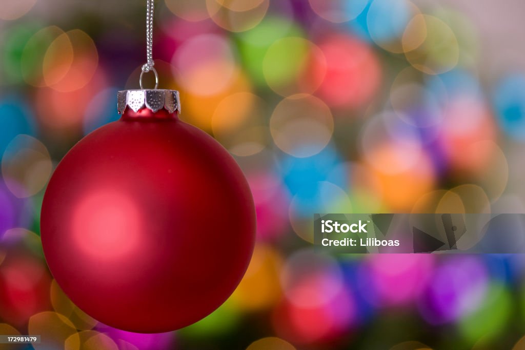 Weihnachten Kugeln und Lichter (XXL - Lizenzfrei Beleuchtet Stock-Foto