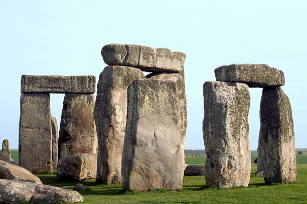stonehenge - stonehenge ancient civilization religion archaeology zdjęcia i obrazy z banku zdjęć