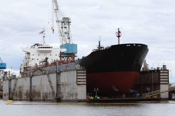 istock Oil Tanker in Dry Dock 172981927