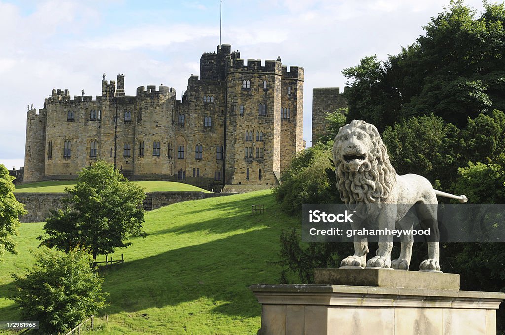 Alnwick Leone - Foto stock royalty-free di Newcastle-upon-Tyne - Inghilterra