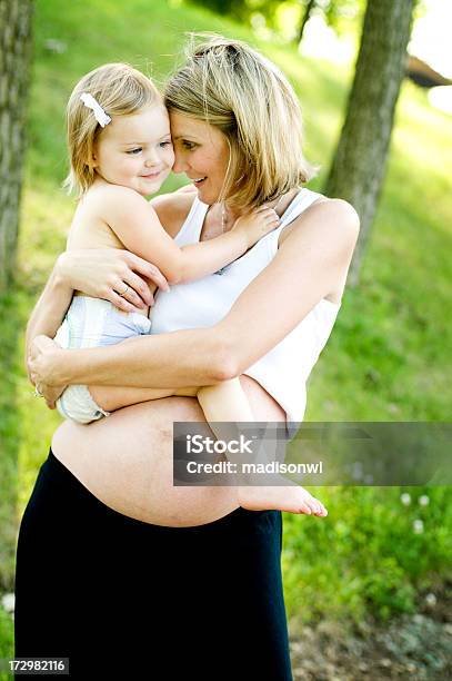 Pregnant Mother Stock Photo - Download Image Now - 12-17 Months, Abdomen, Anticipation