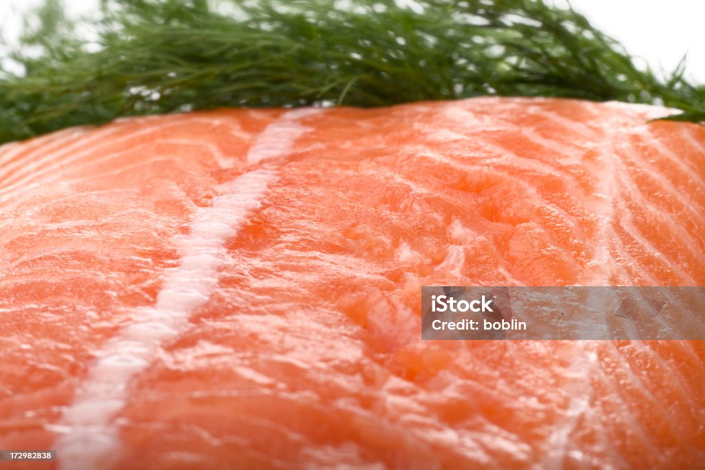 Tessuto di salmone - Foto stock royalty-free di Alimentazione sana