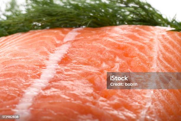 Tessuto Di Salmone - Fotografie stock e altre immagini di Alimentazione sana - Alimentazione sana, Aneto, Carne