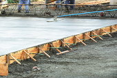 Masonry Construction Workers Concrete Foundation