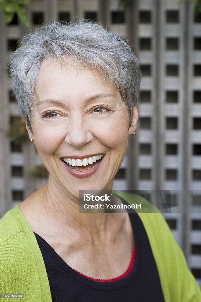 Healthy Woman over 60!  60-64 Years Stock Photo