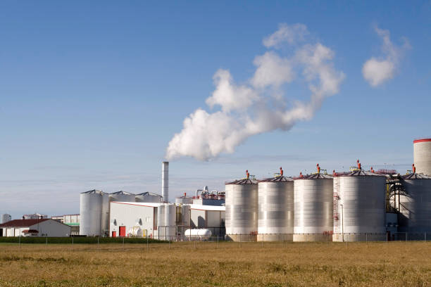 istock Ethanol Fuel Plant in the Midwest 172985421