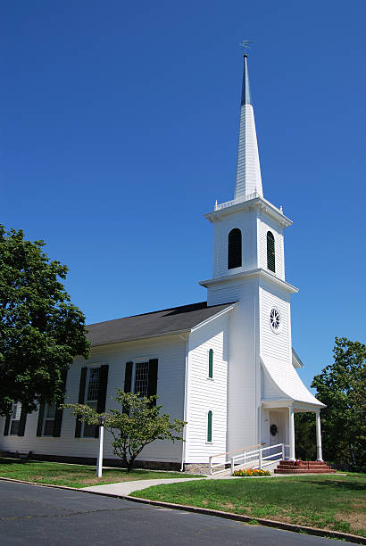 istock Old Steeple Community Church 172985690