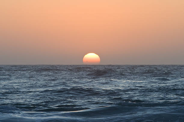 Sonnenuntergang in Adraga Beach – Foto