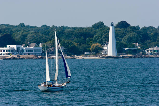 istock New London Harbor lighthouse, Connecticut. 172986144