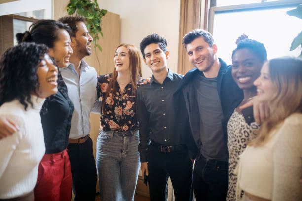 istock Modern Business Team Have Fun As They Pose For Portrait 1729863118