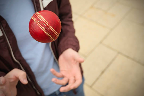 istock Cricket ball mid-air 172986810