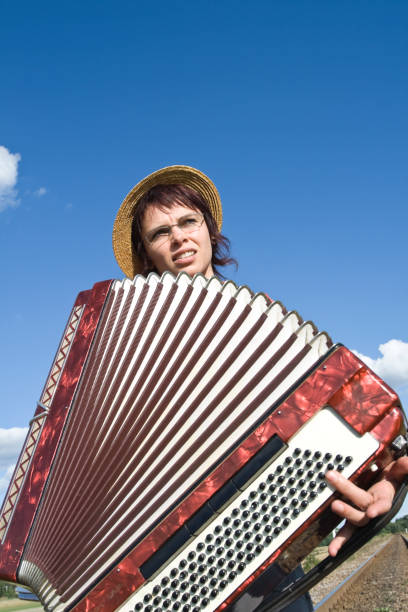 istock Accordion girl 172987405
