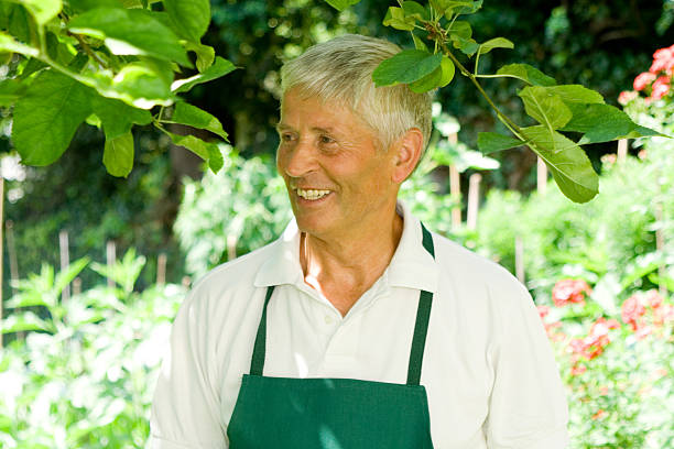istock Portrait of a senior gardner 172987727