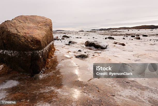 Maré Baixa E O Gelo A Ilha De Baffin - Fotografias de stock e mais imagens de Ao Ar Livre - Ao Ar Livre, Canadá, Clima polar