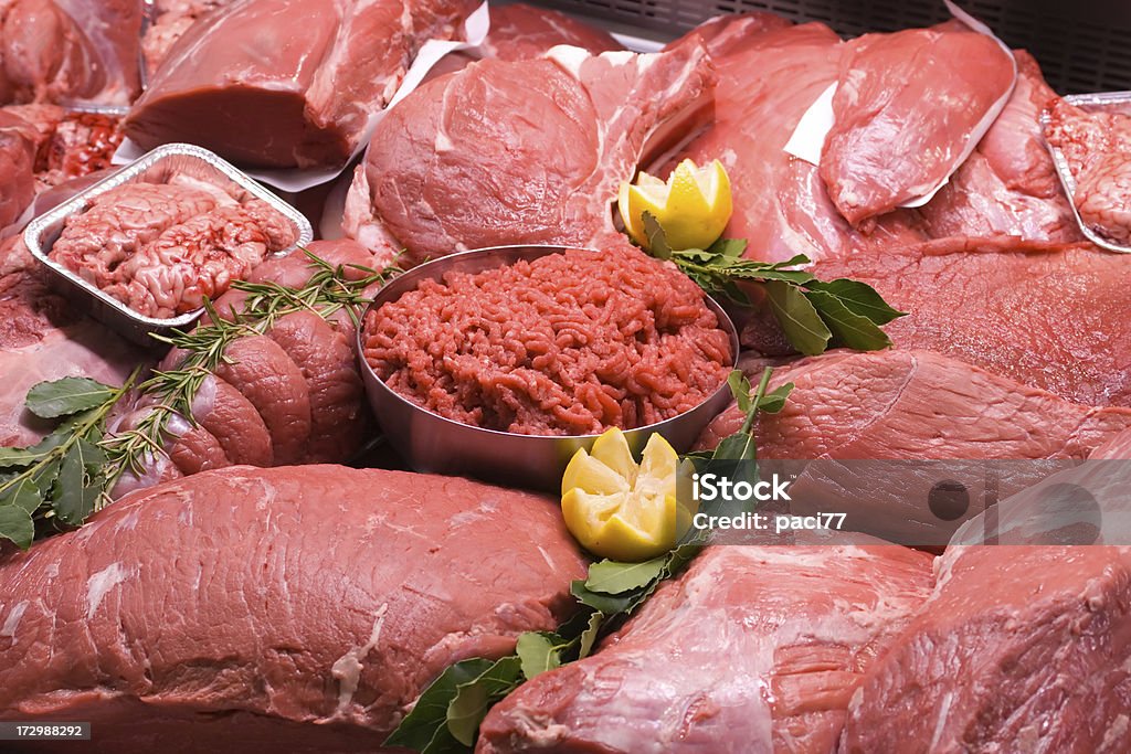 Carné fresca - Foto stock royalty-free di Carne