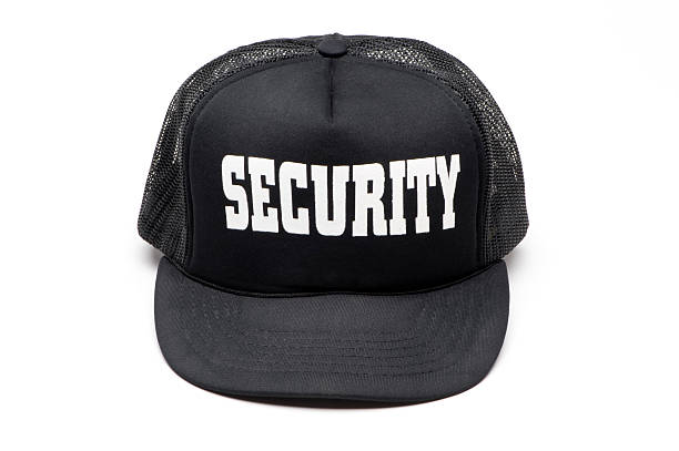 Security Baseball Cap stock photo