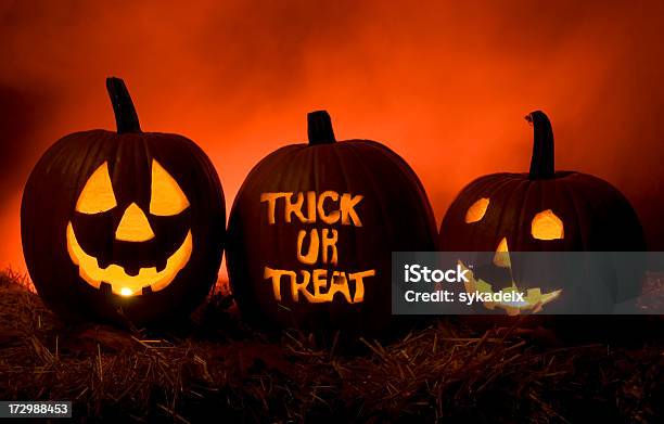 Have Fun Trick Or Treating Stock Photo - Download Image Now - Trick Or Treat, Jack O' Lantern, Pumpkin