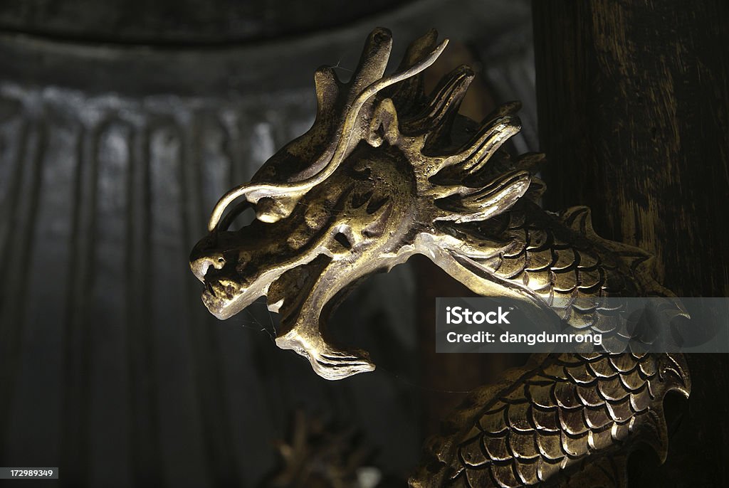 Drago cinese - Foto stock royalty-free di Drago cinese